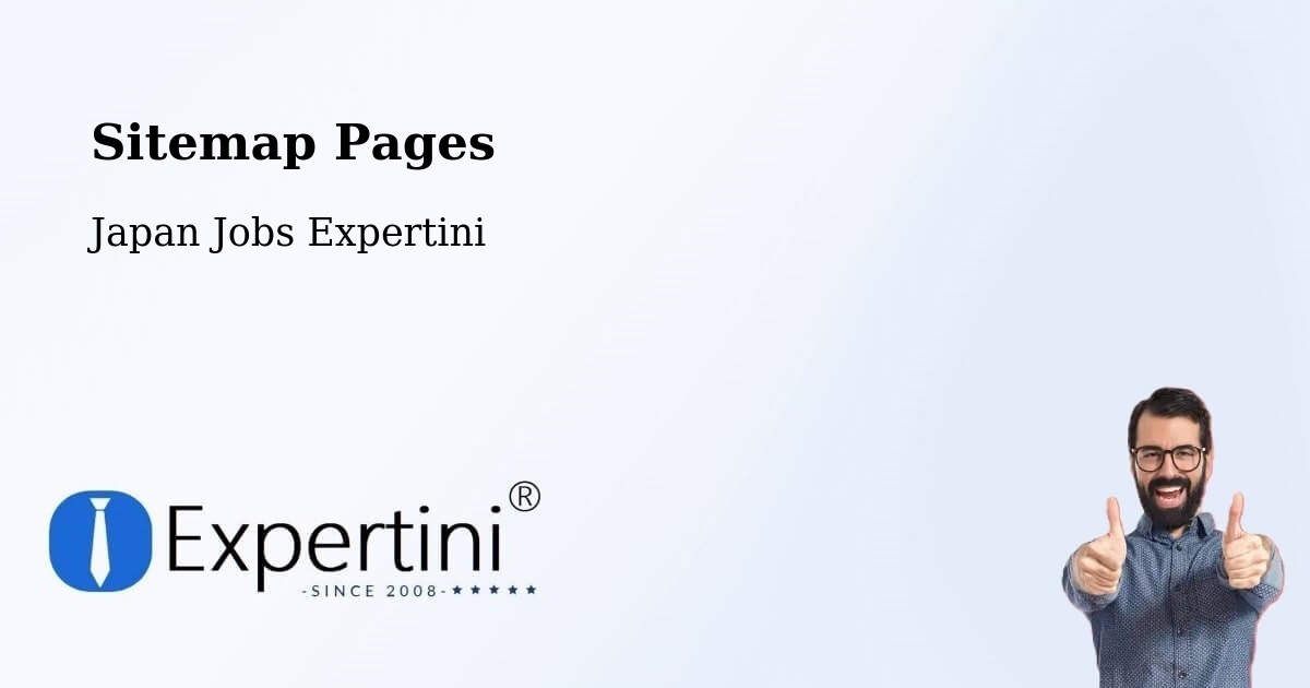 Sitemap Pages - Noda Shi - Japan Jobs Expertini